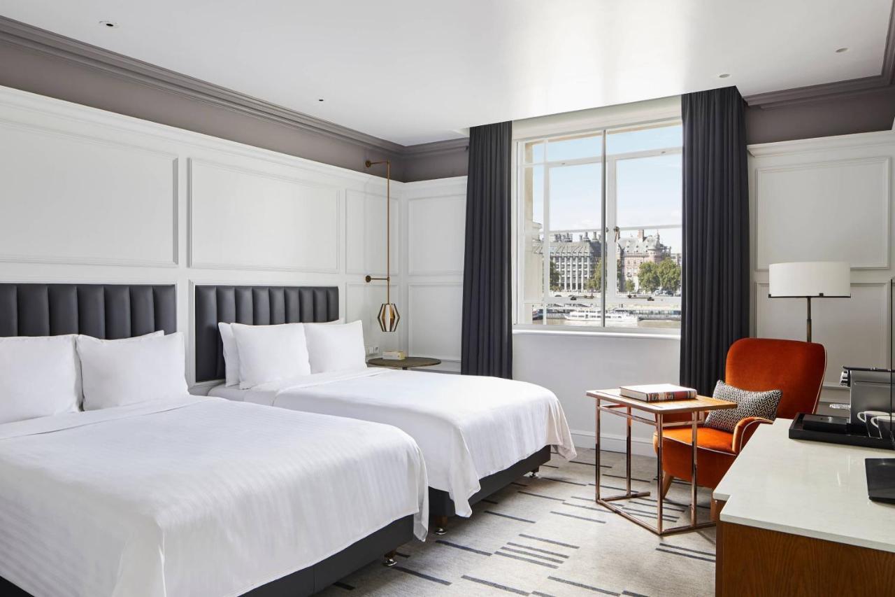 Double Room with Two Double Beds and River View